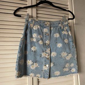 Wild Fable Daisy Denim Skirt